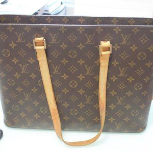 Pre-Loved Louis Vuitton Luco Tote (Repair needed)